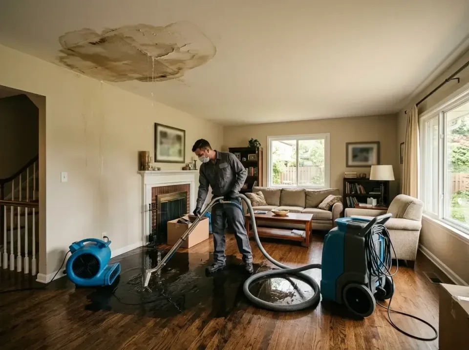 attic-pipe-burst-ceiling-drip-008 — frequently asked questions, Water Damage Restoration & Carpet Care in Athens, GA